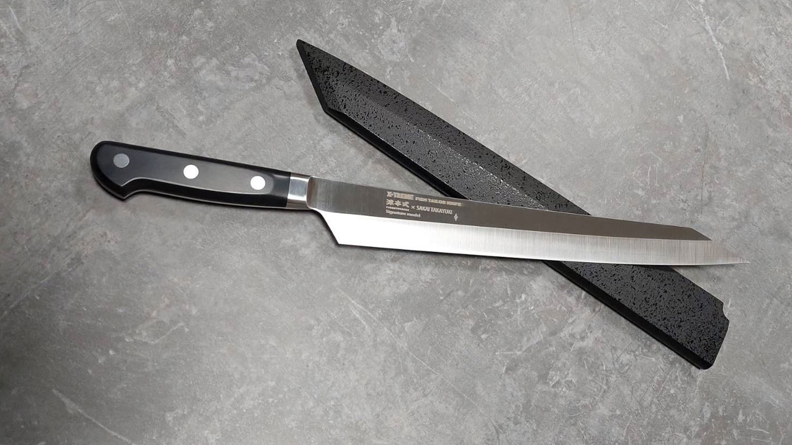 津本式グランドシェフ 切付柳[300mm]｜津本式[究極の血抜き]で熟成魚を