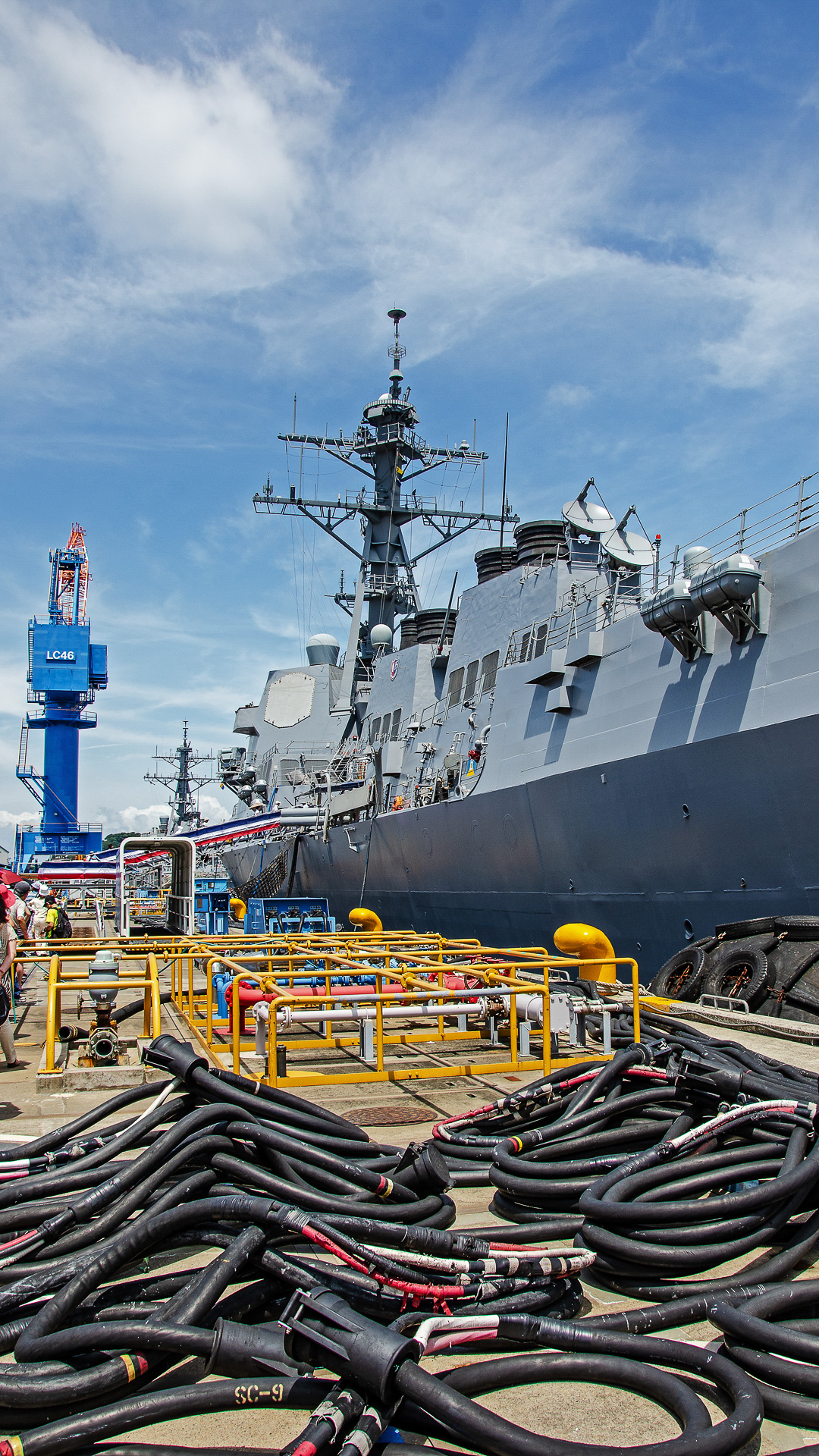 若林直樹のトラベルフォトギャラリー】米国海軍横須賀基地（神奈川県