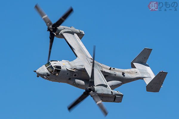 V-22「オスプレイ」の強みとは？ 特徴は「ヘリ」と「飛行機」のいい