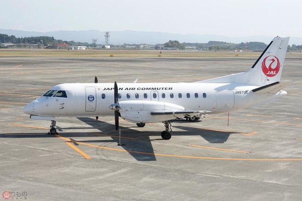 まもなく引退 JALグループ最小機「JAC サーブ340B」 その退役前