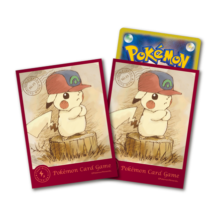 ポケセン】サトシキャップを被ったピカチュウのデッキシールド