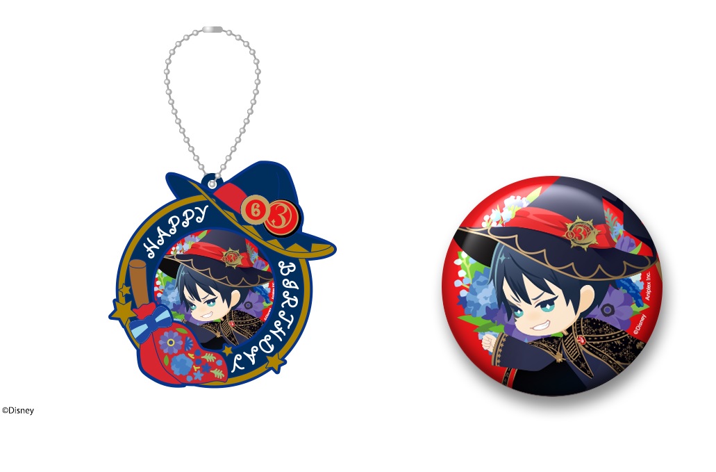 ブルームバースデーカバー付き缶バッジ デュース・スペード【ANIPLEX＋