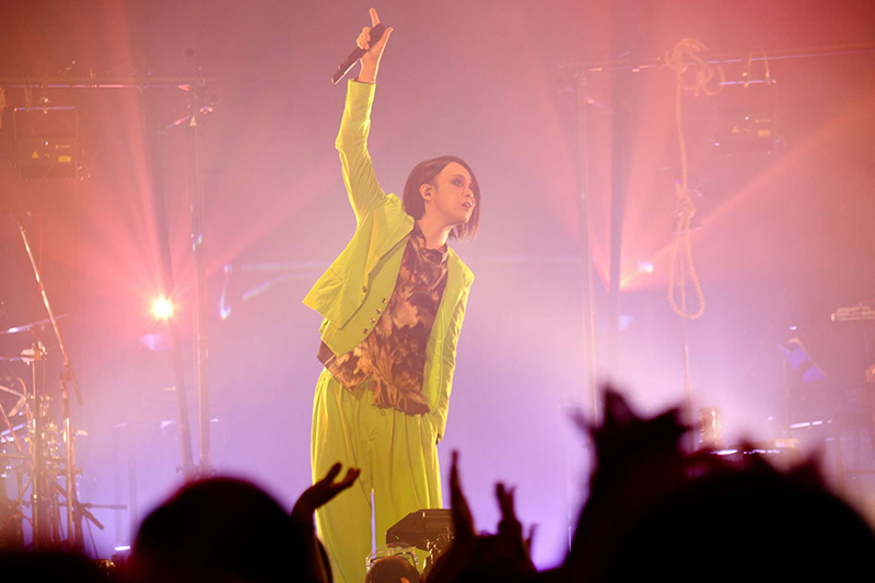 逹瑯、ミヤ、YUKKEの新体制となったMUCCの全国ツアー初日が11月4日（木