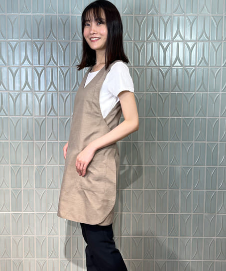 全4色】エプロンドレス（撥水・レディス） T-6880 | エステ・サロン