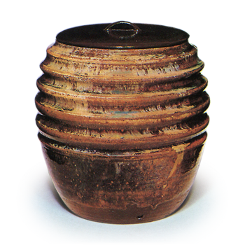 瀬戸捻貫水指 せとねじぬきみずさし | 鶴田 純久の章 お話