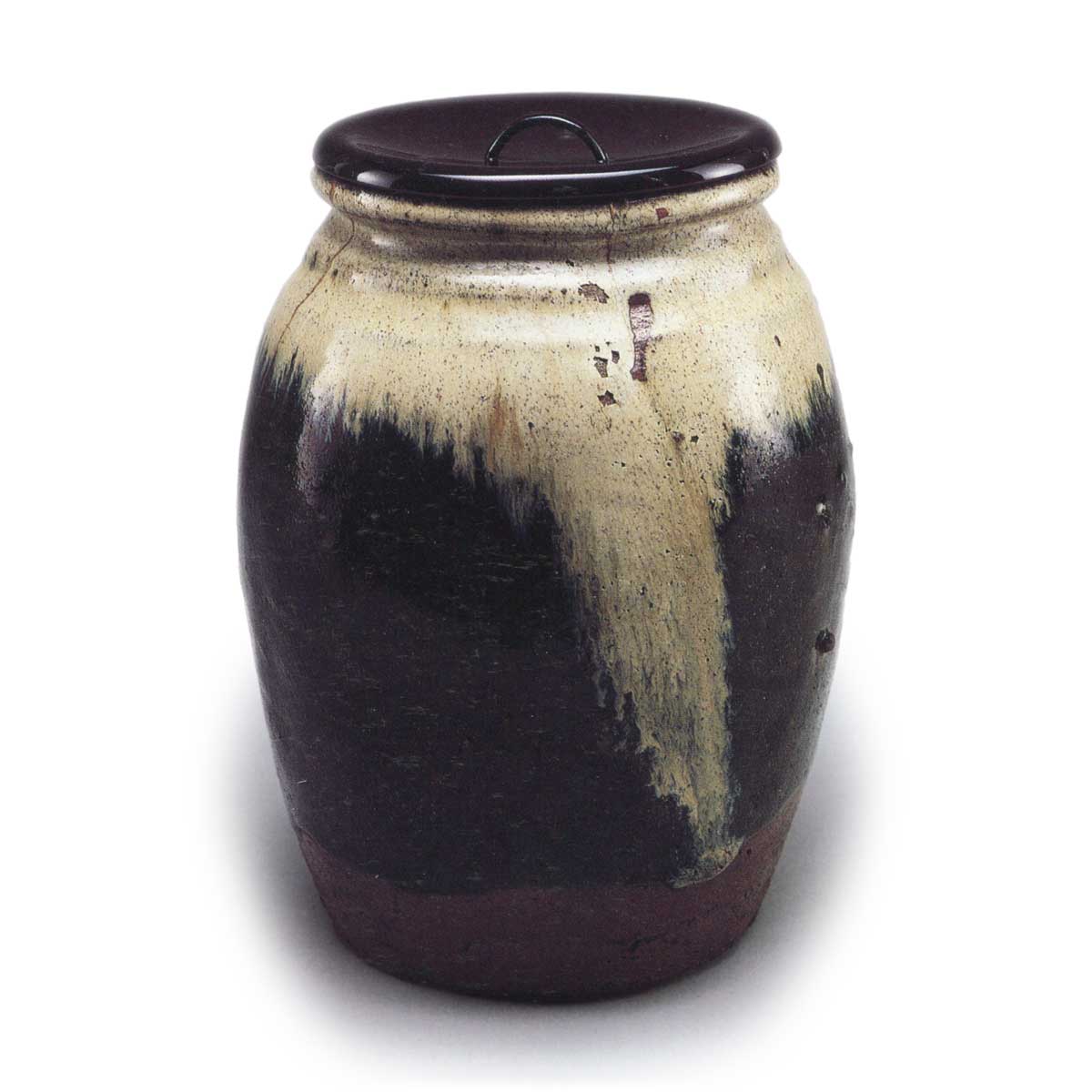 叩き朝鮮唐津水指 銘「櫓瀑」 | 鶴田 純久の章 お話