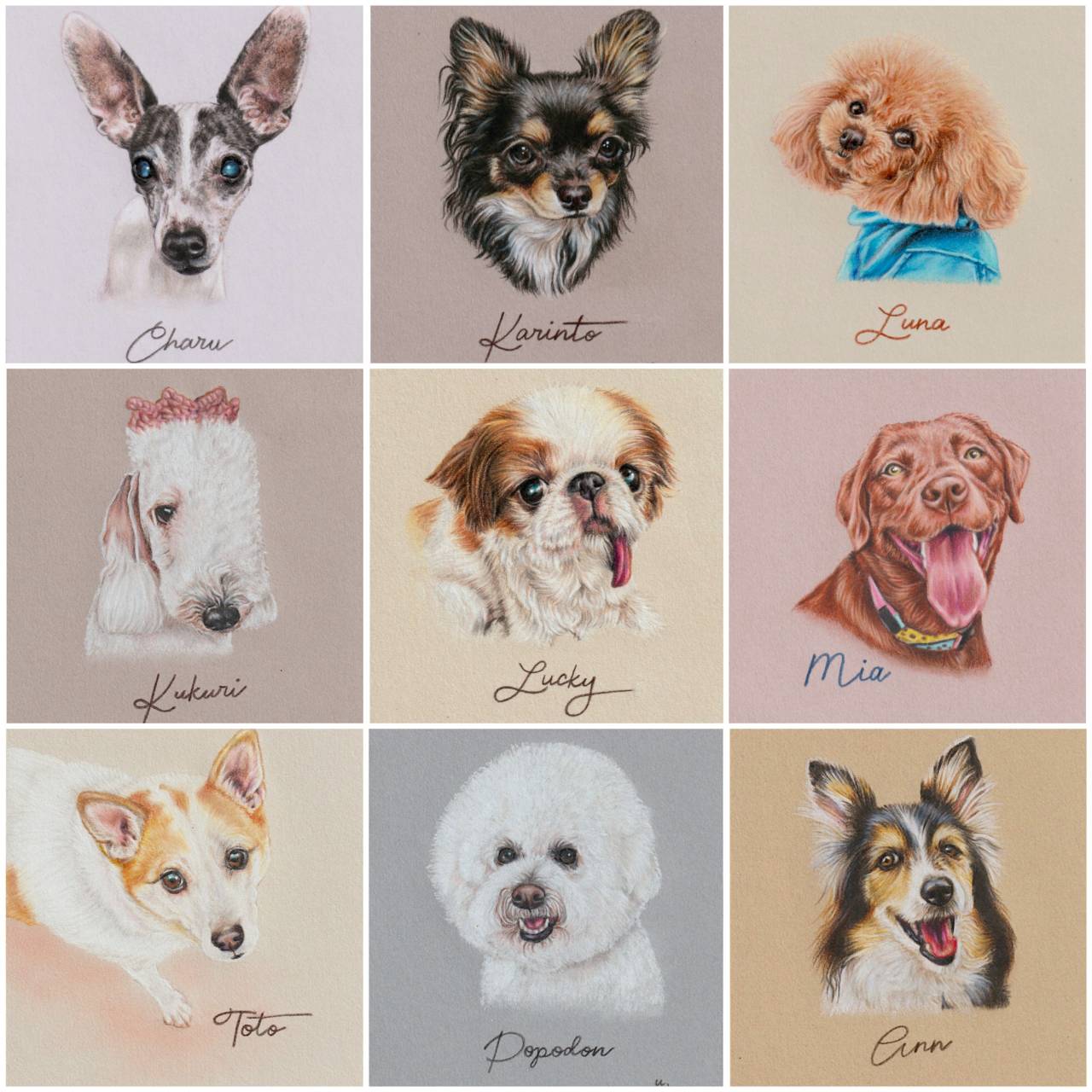 色鉛筆画 | UCARI WORKS