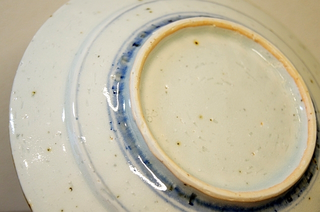 砥部焼 中田窯 5寸リム皿 （すずらん） | 内田屋通販