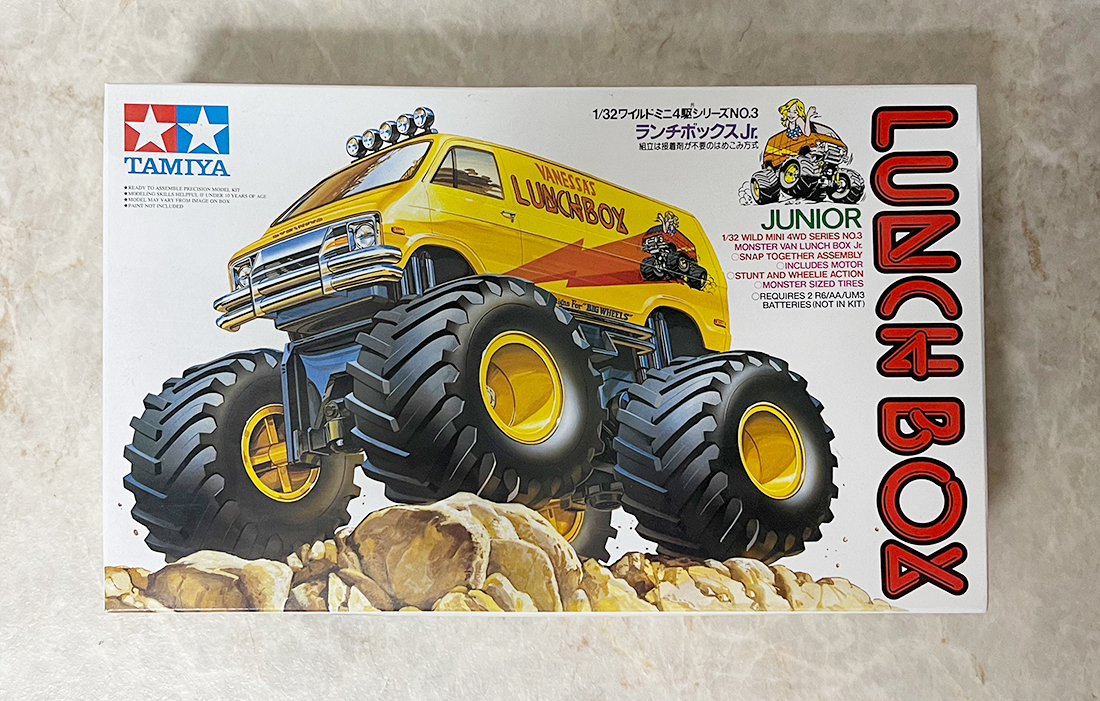 タミヤ ワイルドミニ四駆 1/32 ランチボックス Jr. をつくる。 – UC