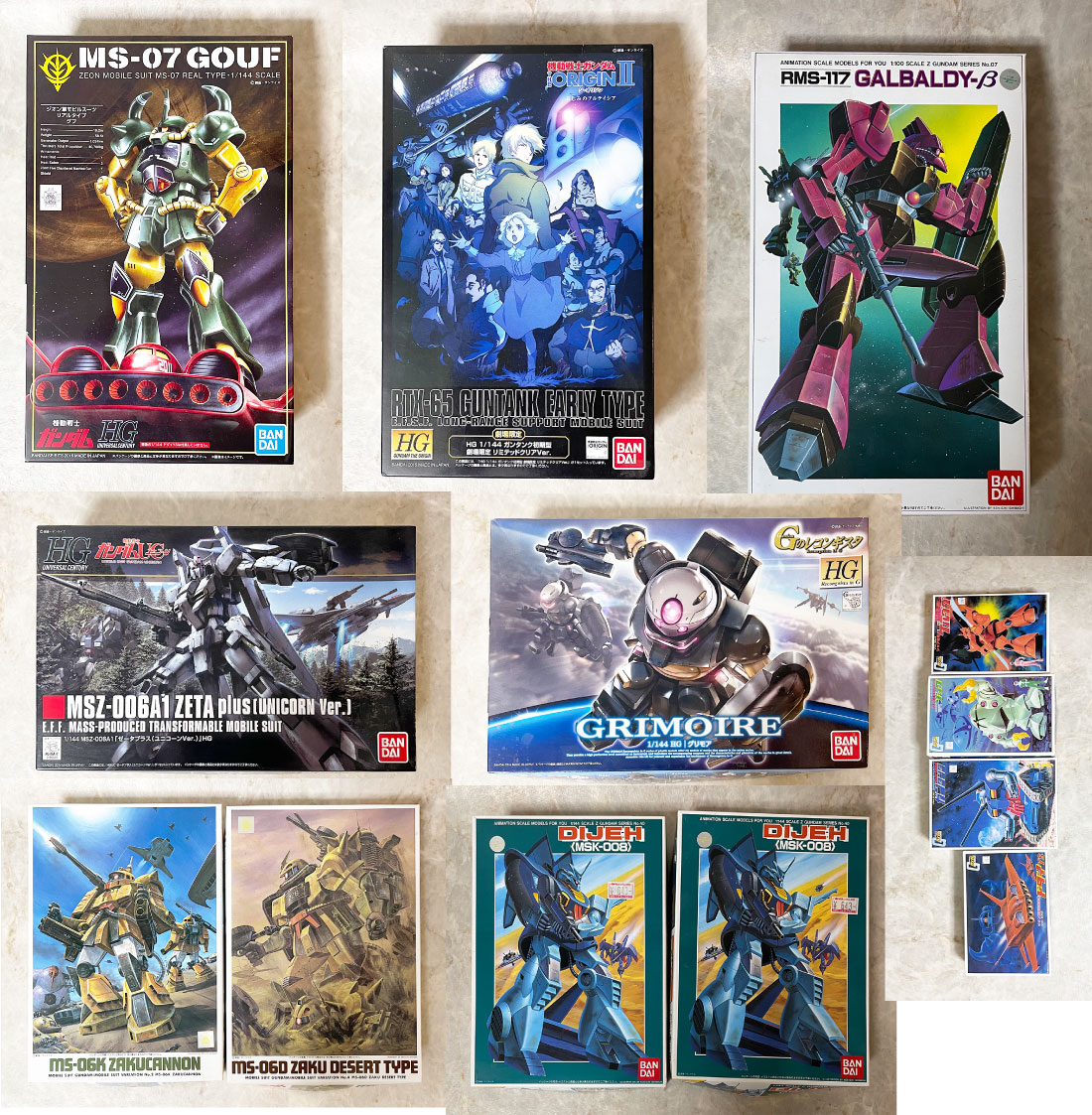 積みプラを少しずつ手放すことにしました。 – UC-TIMELINE. ガンプラ