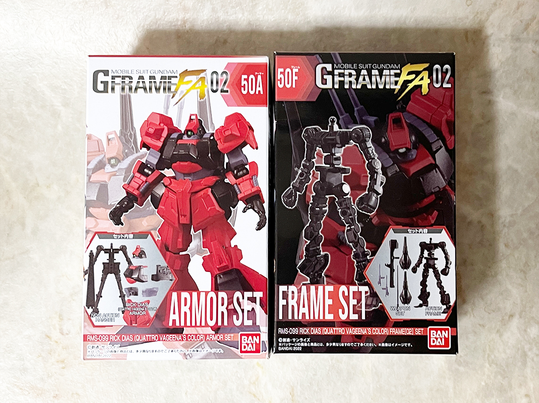 機動戦士ガンダム GフレームFA 02」リックディアスをつくる。 – UC