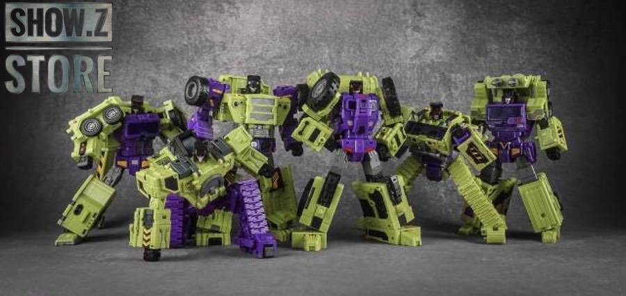 ToyWorld TW-C07X Constructor Devastator Perfect Edition Set of 6