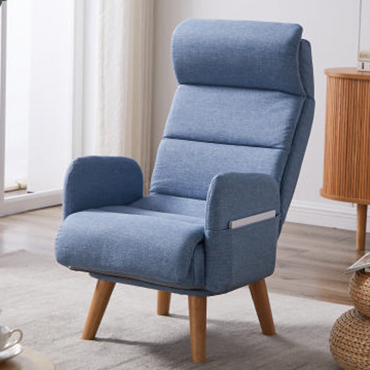 テレビが見やすい肘付き回転チェア リクライニング42通り 360度回転 F