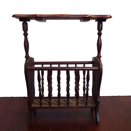 アンティークマガジンラック - アンティーク家具・雑貨専門店 unikk