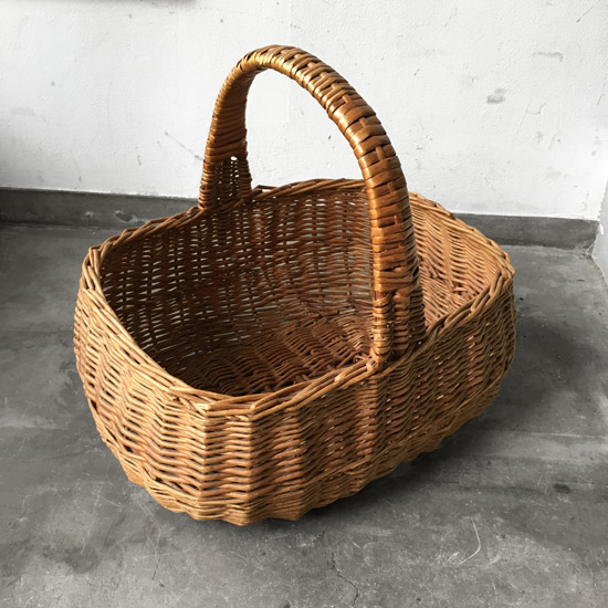 アンティーク バスケット 籐かご（uoo1231） - アンティーク家具・雑貨