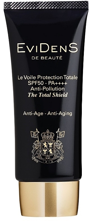 Face Sunscreen SPF 50++++ - EviDenS De Beaute Total Shield SPF50