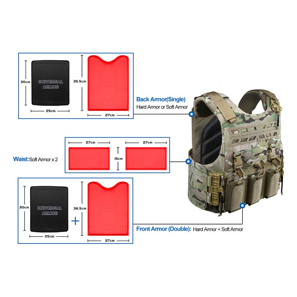 UTA Universal Tactical Alliance Panther Laser Cutting MOLLE System