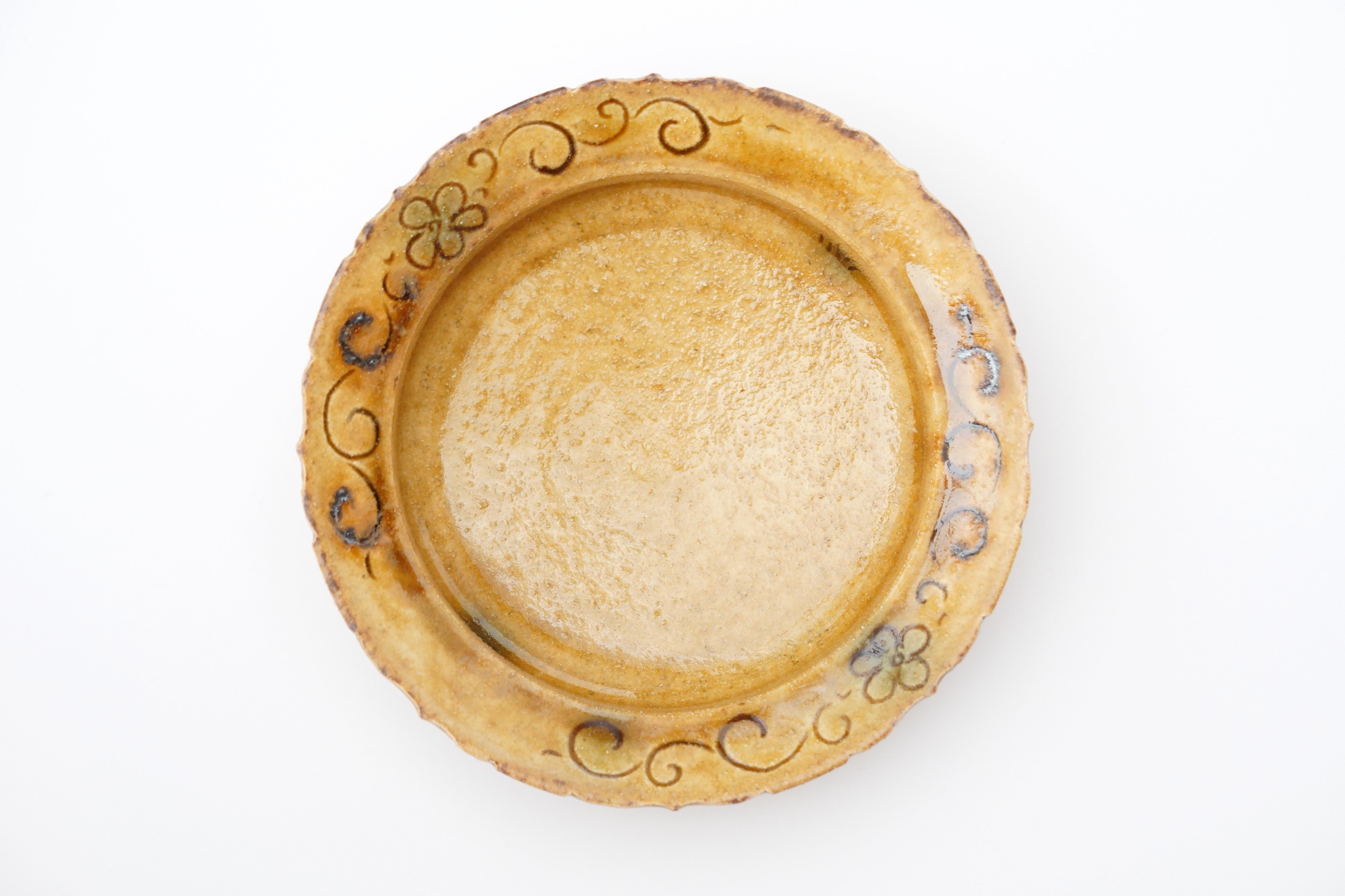 宮田真幸】黄瀬戸輪花向付 – うつわ御結