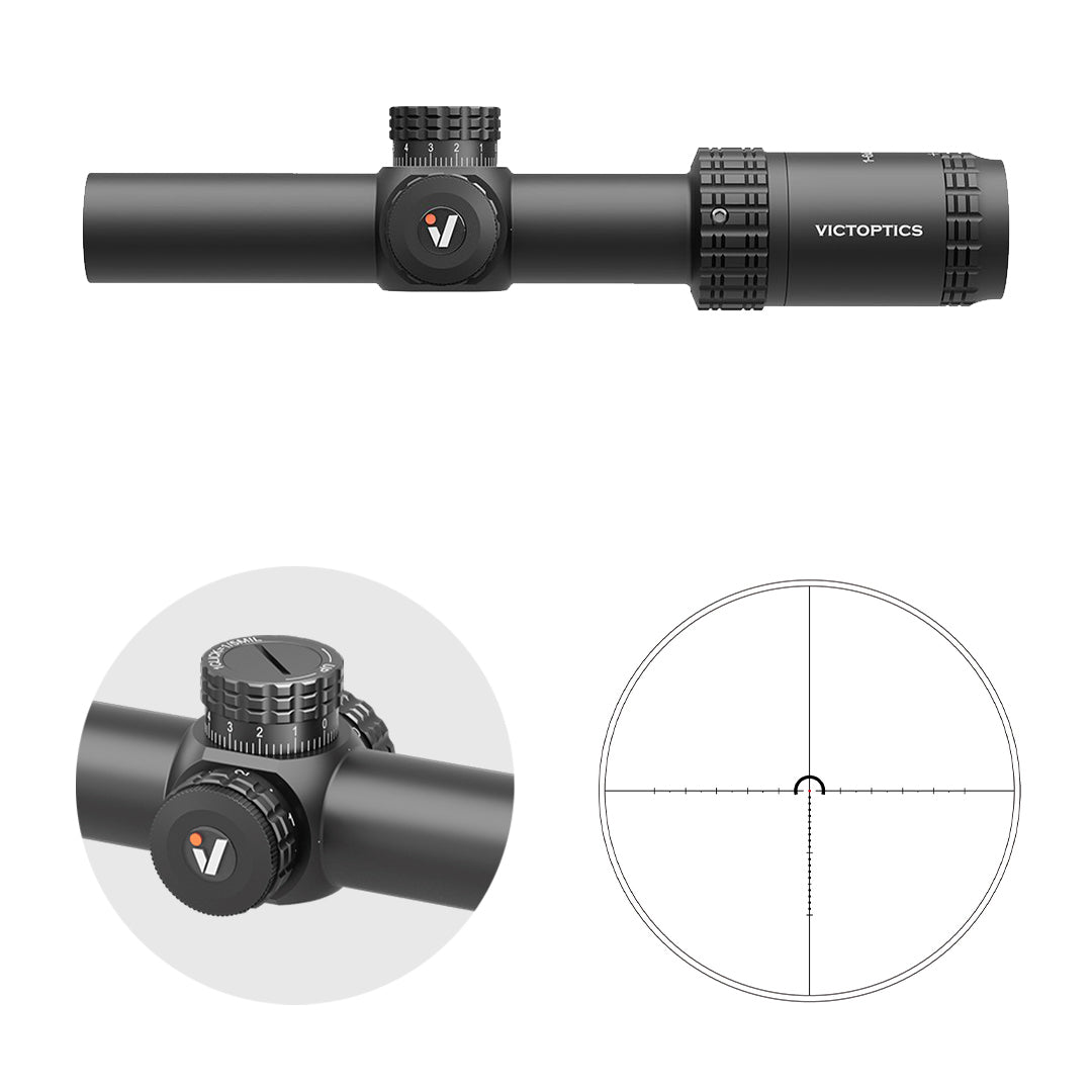 Victoptics OPSL33 S6 1-6x24i Fiber – Vector Optics Shop