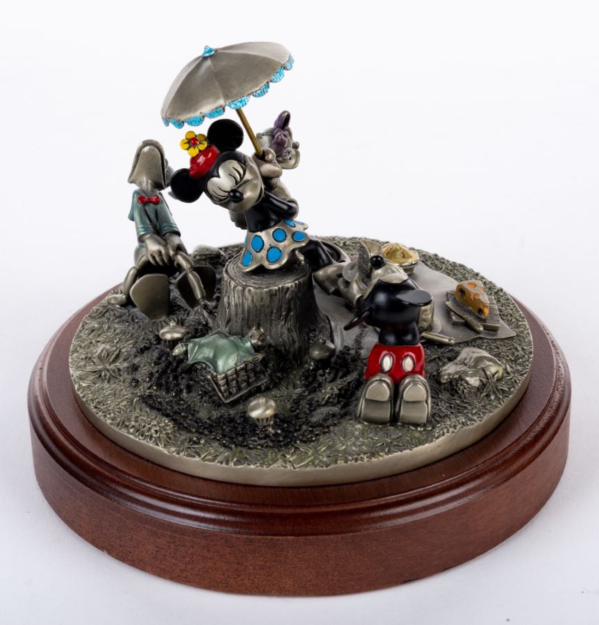 Picnic Time Pewter Figurine by Chilmark/Hudson Creek - ID