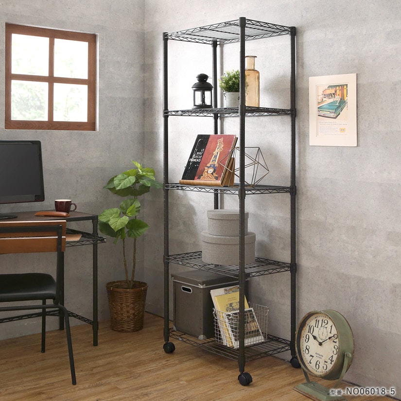 ルミナスノワールフリーラック5段60W | ルミナス・エレクター専門