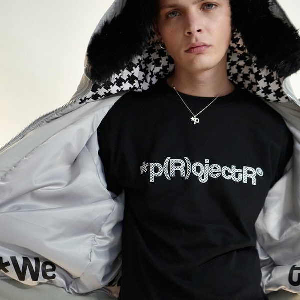 Logo Block Check LS Tee | *p(R)ojectR® | VERTICAL GARAGE OFFICIAL