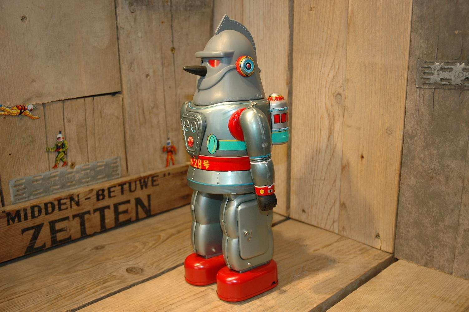Osaka Tin Toy Institute - Tetsujin - Vintage Spacetoys