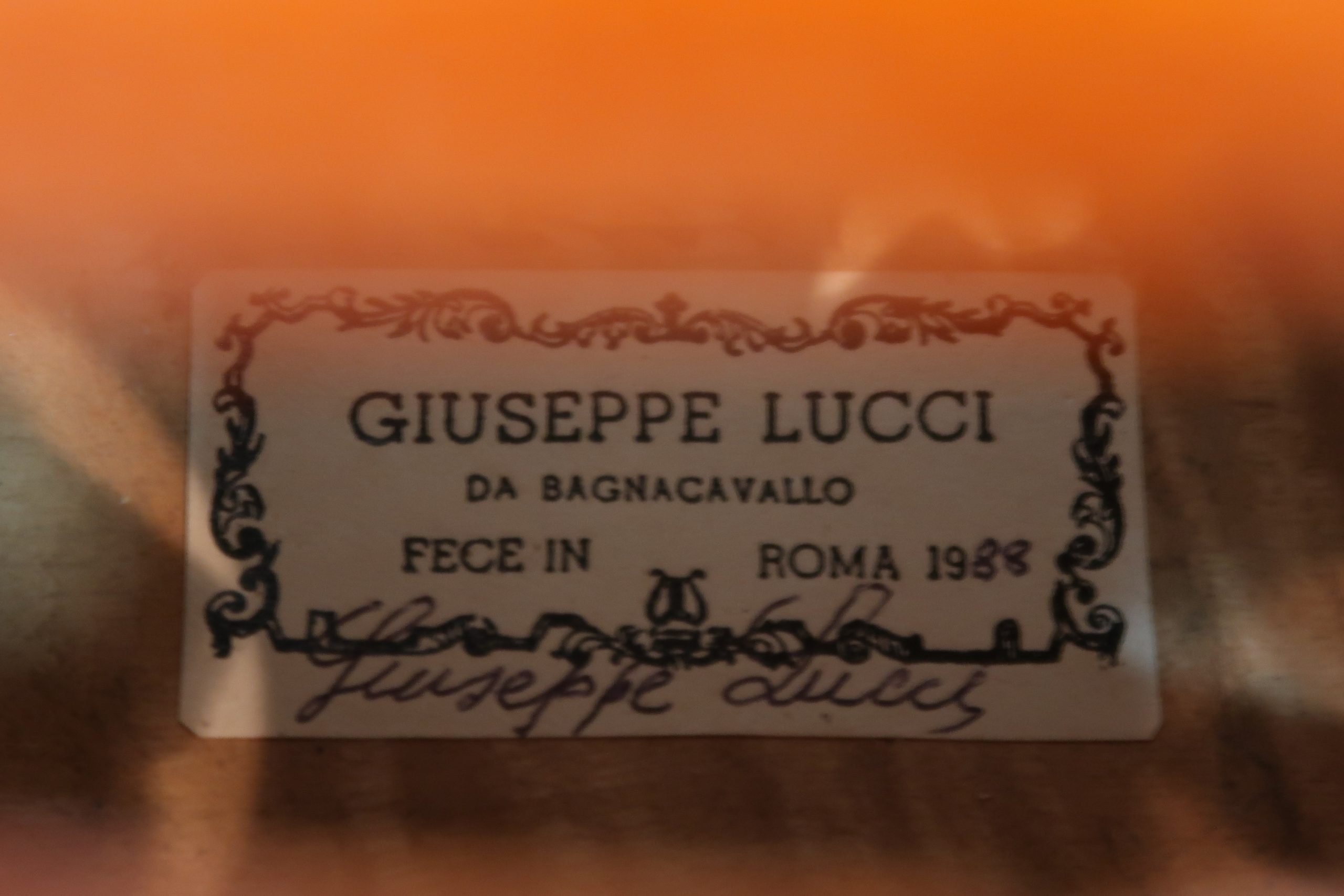 VIRTUOSO VIOLINS -ヴィルトゥオーゾ ヴァイオリン- » Giuseppe Lucci