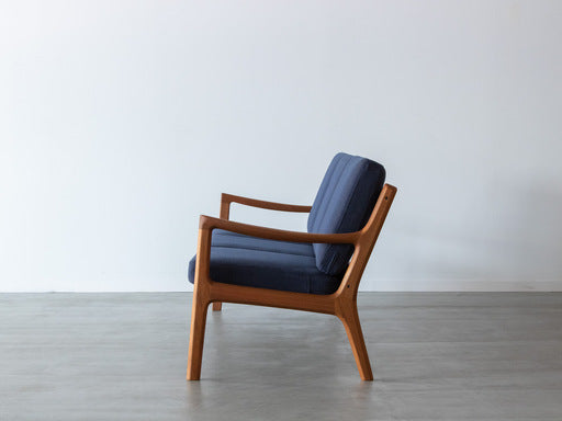 H013 Ole Wanscher｜3シートソファ｜ネイビー – tefu vintaging-supplies