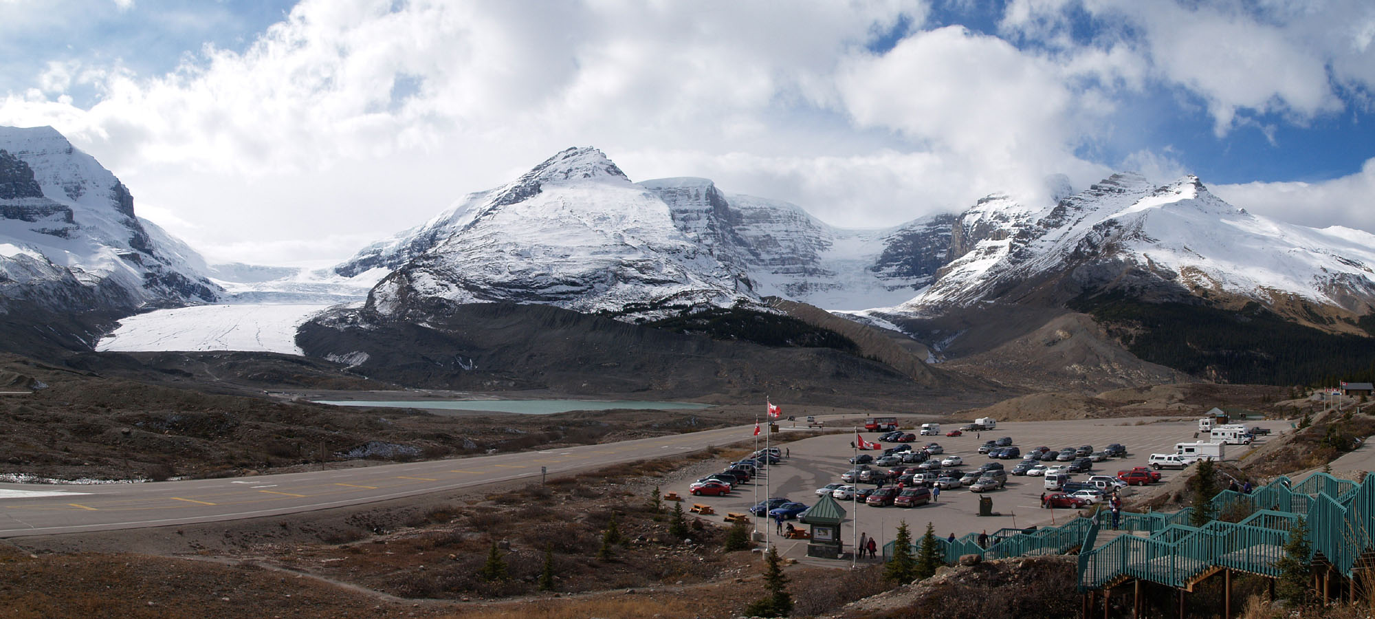 カナディアンロッキーの旅（アサバスカ氷河）