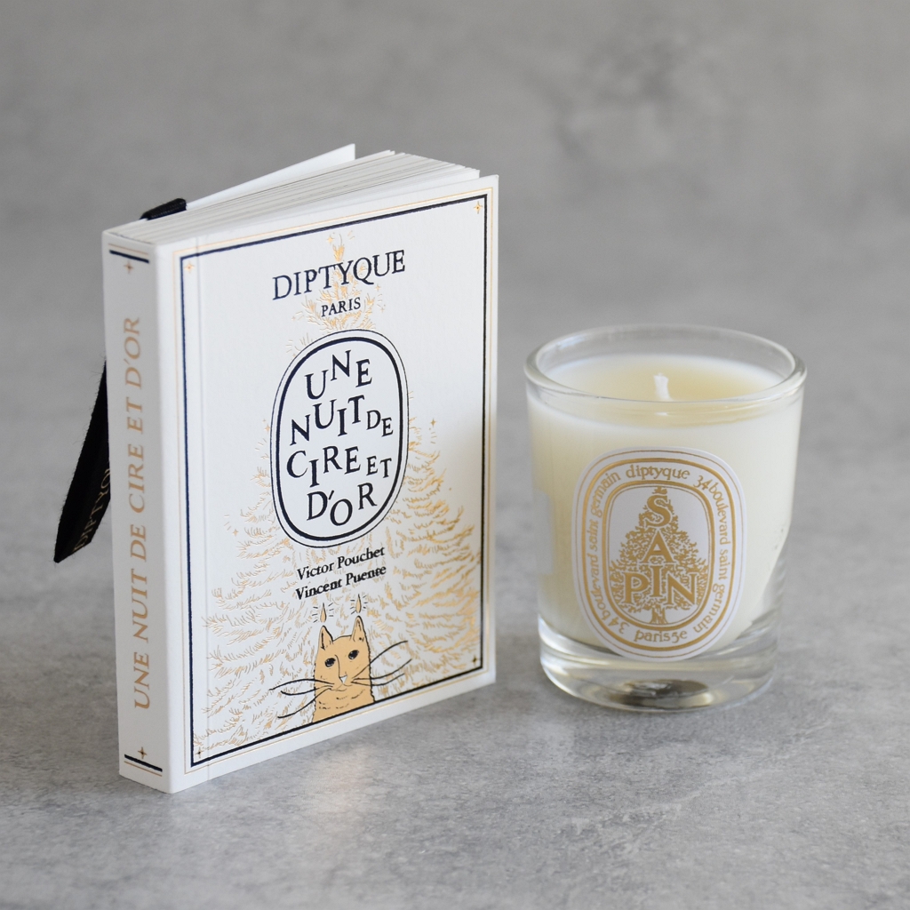 Diptyque 】ホリデーコレクション【A NIGHT OF WAX AND GOLD