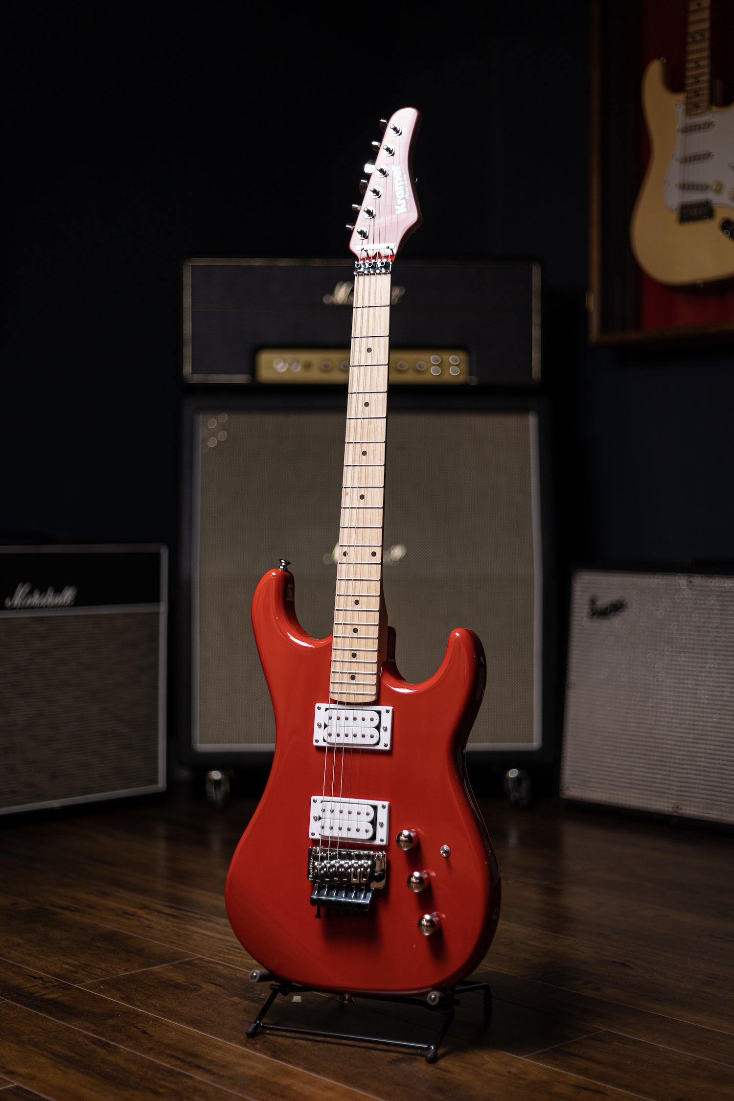 Kramer Pacer Classic FR Special Electric Guitar - Scarlet Red