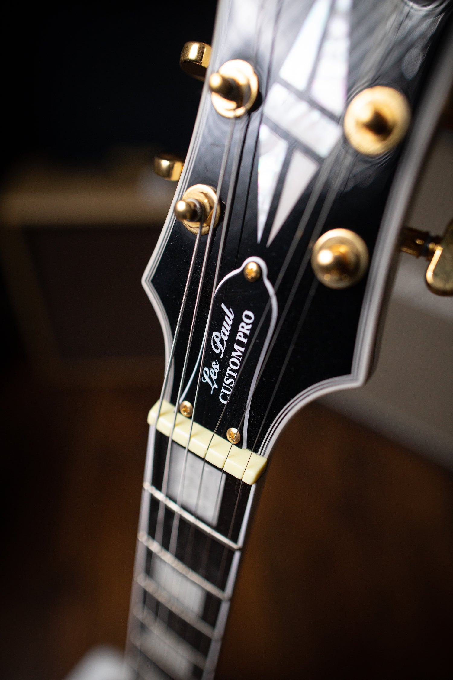 Epiphone Les Paul Custom Pro Electric Guitar - Alpine White – Walt