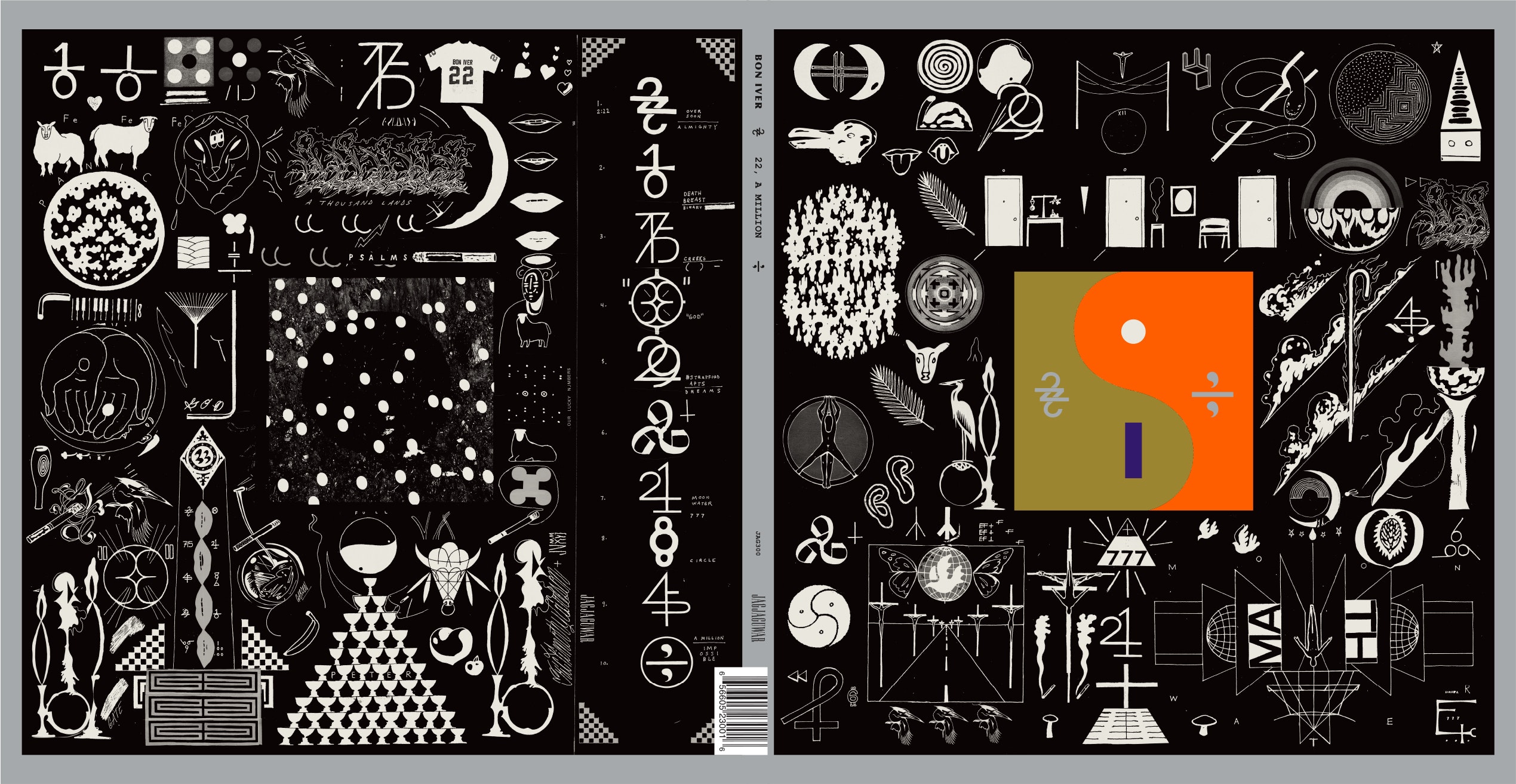 Bon Iver 『22, A Million』リリース記念新聞（2016年） Bon Iver - 22, A Million Vinyl | magnoliarecord.store – Magnolia