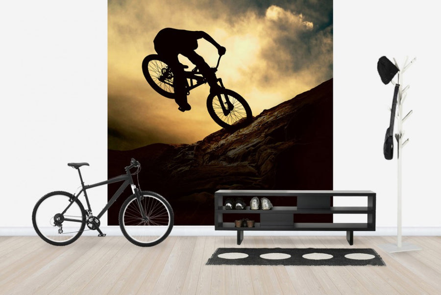 PHOTOWALL / Mountain Bike Rider (e23210) | 輸入壁紙専門店 WALPA