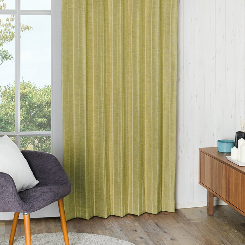 メロウストライプ ドレープカーテン – WARDROBE sangetsu