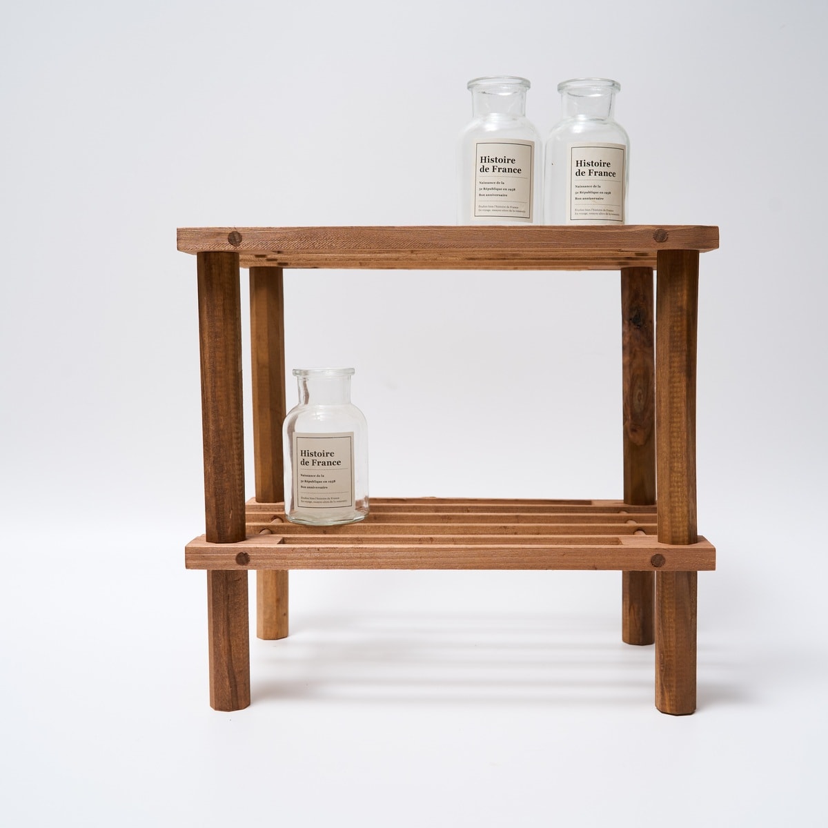 ラック 棚 木製 2段 diy 収納棚 おしゃれ 北欧 マルチフリーラック