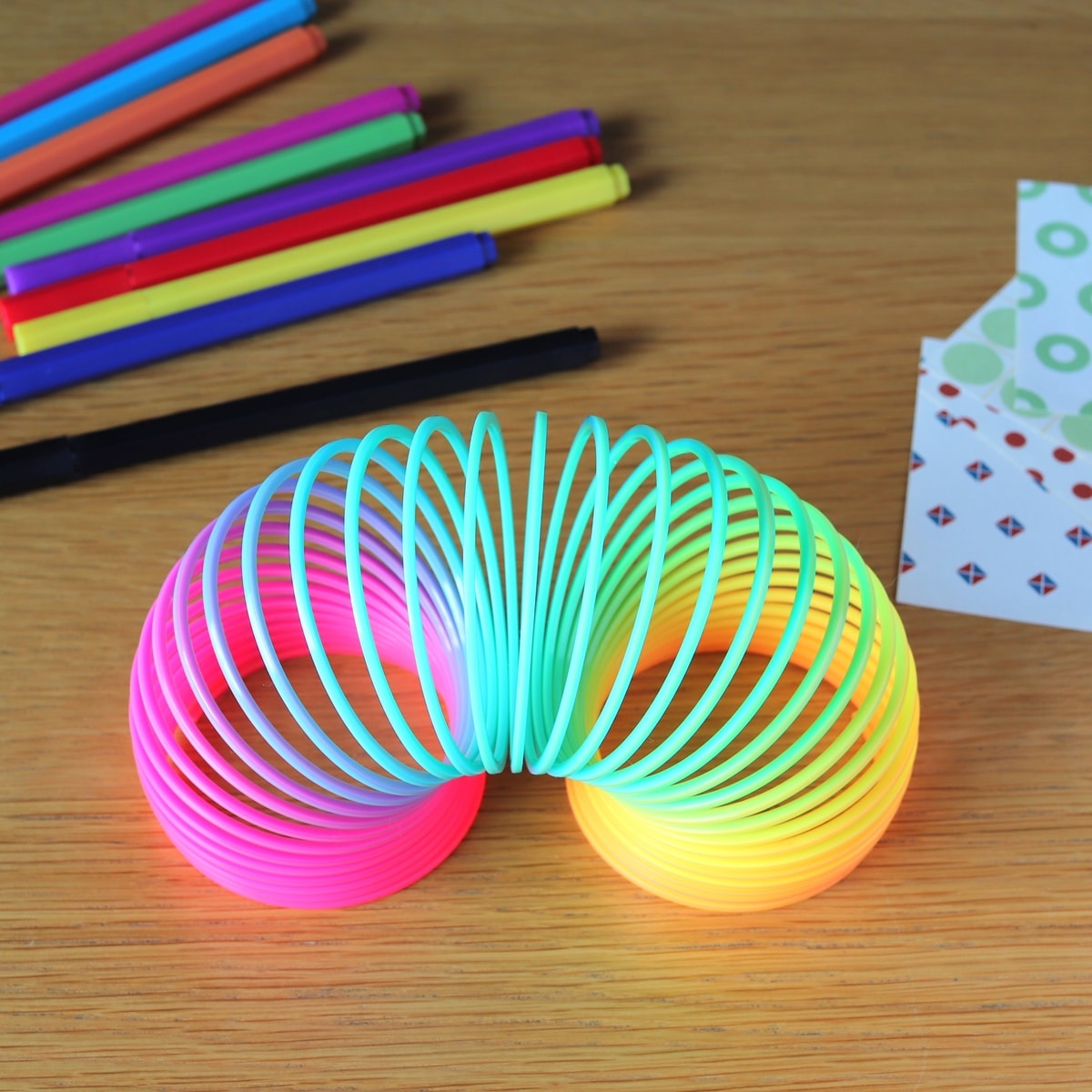 マジカルレインボースプリング おもちゃ 縁日 景品 338257