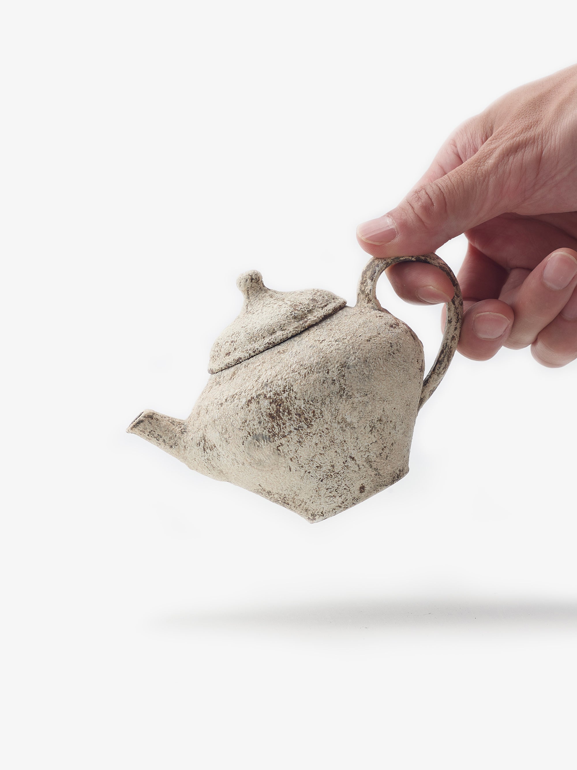 境知子/刷毛目/茶壷