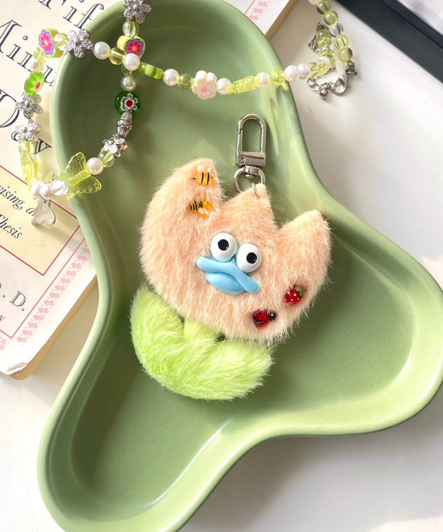 ラブリーチューリップモンスターぬいぐるみキーホルダー｜WEGO