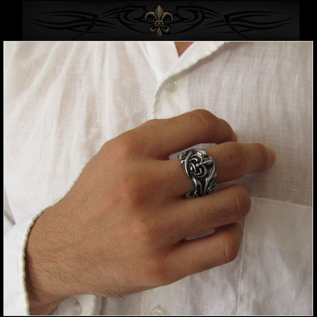 クリックポストのみ送料無料！シルバーリング メンズ シルバー925 指輪