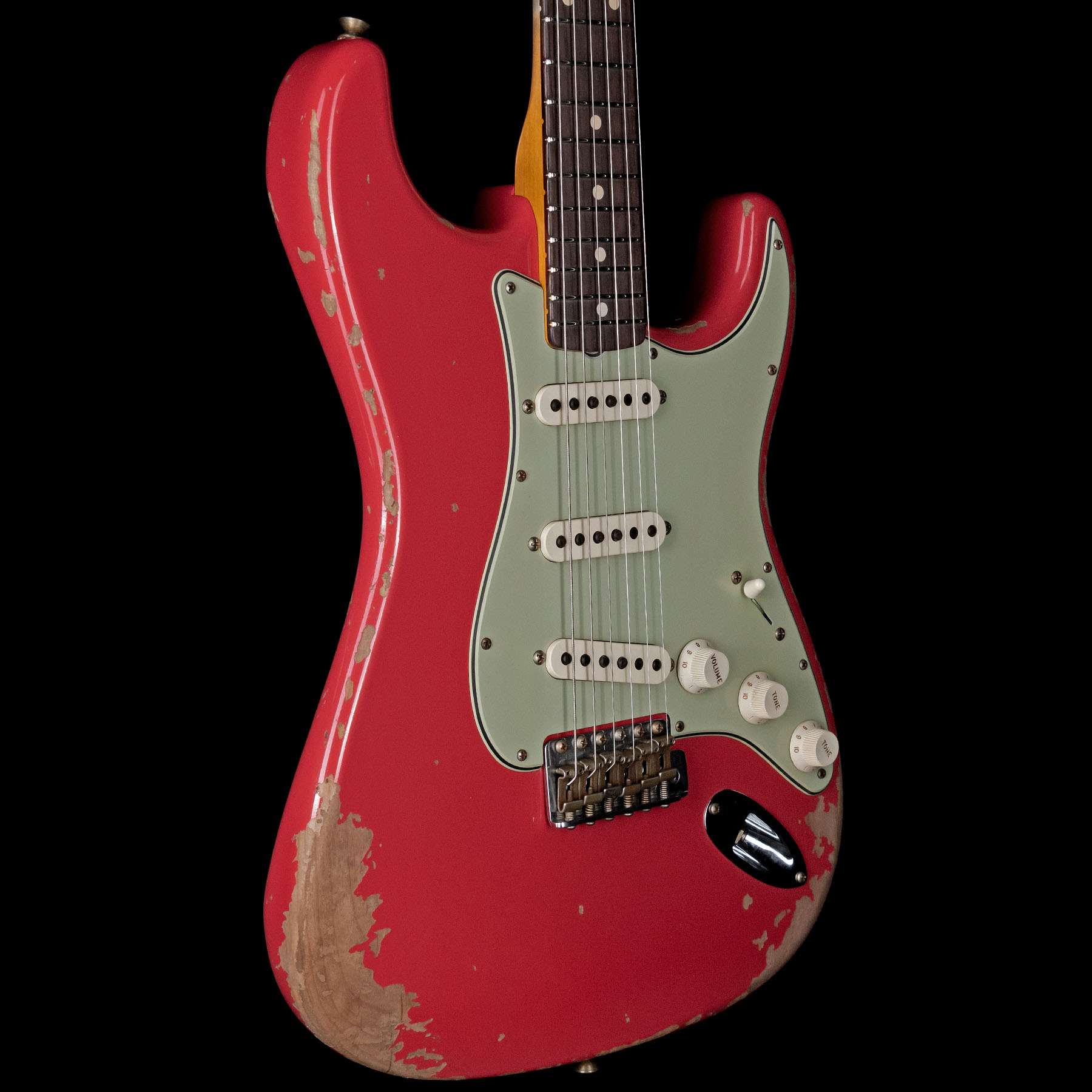 Fender Custom Shop 1961 Stratocaster Heavy Relic Fiesta Red