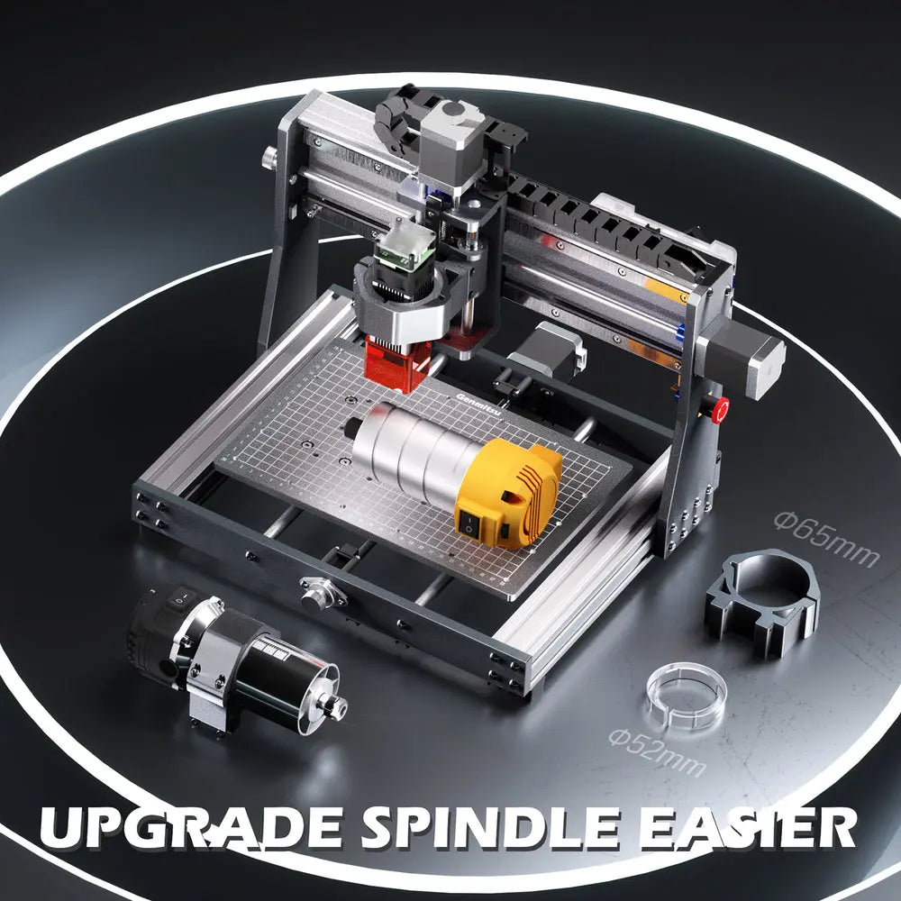 3020-PRO Ultra Desktop CNC Router, 710W Spindle for Metal Carving