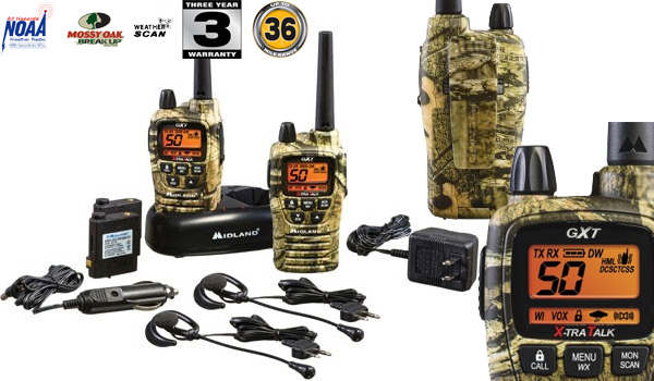 Midland GXT2050VP4 最安値【ワールド無線】長距離58km FRS/GMRS