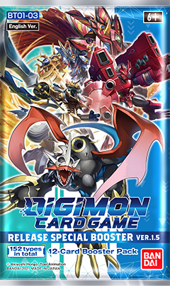 DIGIMON CARD GAME RELEASE SPECIAL BOOSTER Ver.1.5【BT01-03