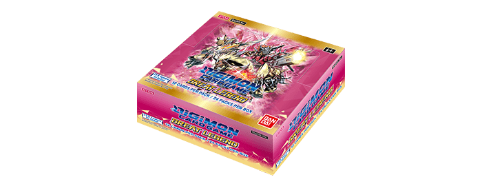 DIGIMON CARD GAME BOOSTER GREAT LEGEND [BT04] − PRODUCTS｜Digimon