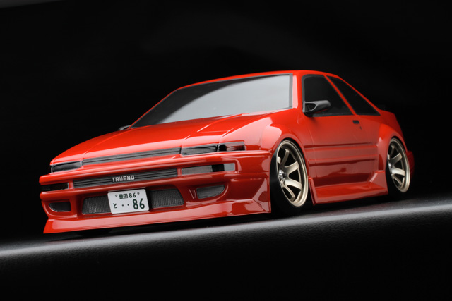 トヨタAE86トレノ 2ドアボディ（195mm/198mm）後期デカール仕様 WRAP