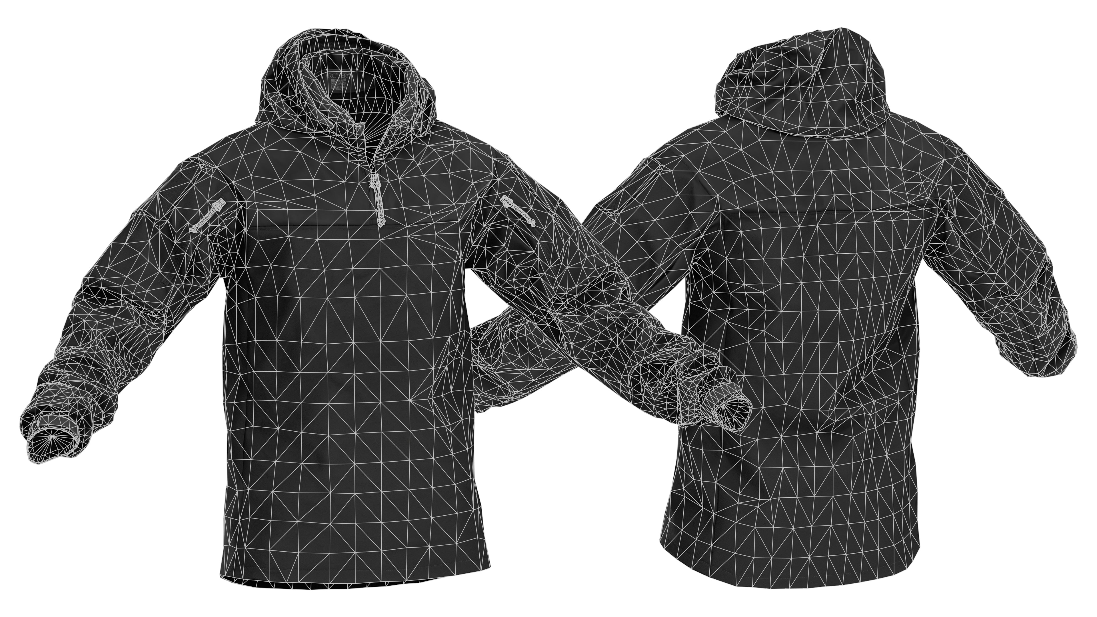 ARCTERYX LEAF GRYPHON JACKET - Low Poly 3D Model | Game-Ready