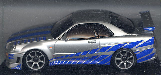ニッサン スカイライン GT-R R34 (ワイルドスピード2) (ラジコン