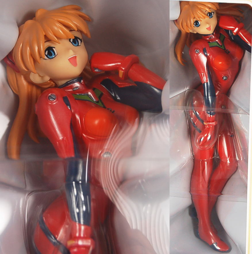 新世紀エヴァンゲリオン HG プラグスーツフィギュア レイ&アスカ 2体
